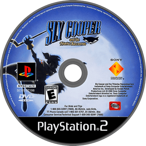 Sly Cooper And The Thievius Raccoonus Playstation 2 LOOSE - Video Games - Playstation 2