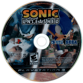 Sonic Unleashed Playstation 3 LOOSE - Video Games - Playstation 3