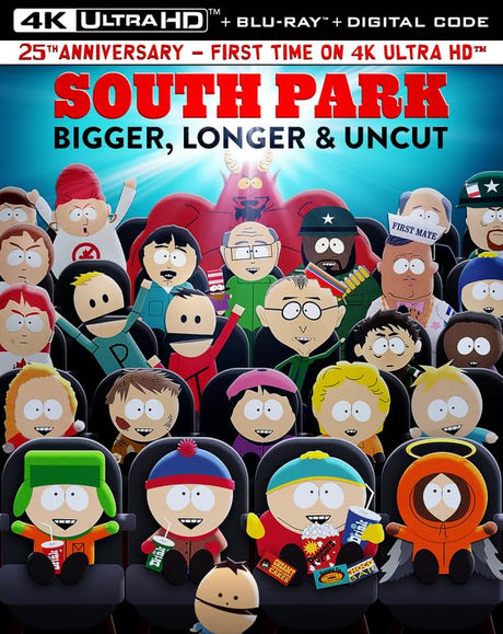 South Park: Bigger, Longer & Uncut (4K UHD) w/SLIP - New 4K UHD