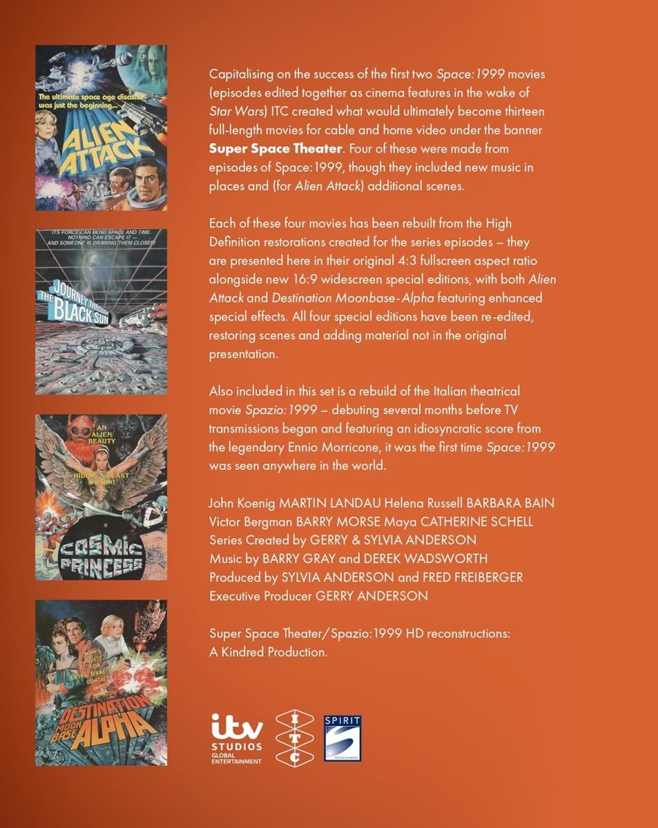 Space: 1999: Super Space Theater (Limited Edition, Region B) - New Blu - Ray