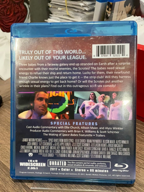 Space Babes from Outer Space w/AUTOGRAPHED USED - Used Blu - Ray