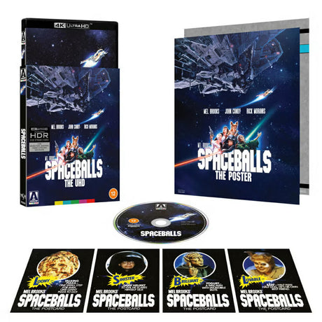 Spaceballs (4K UHD, Limited Edition, Region Free) w/SLIP