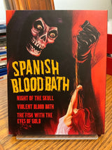 Spanish Blood Bath: Night of the Skull / Violent Blood Bath / The Fish with the Eyes of Gold w/SLIP USED
