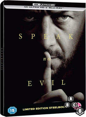 Speak No Evil (4K UHD, 2024 Remake, Limited Edition Steelbook, Region Free/B) - New 4K UHD