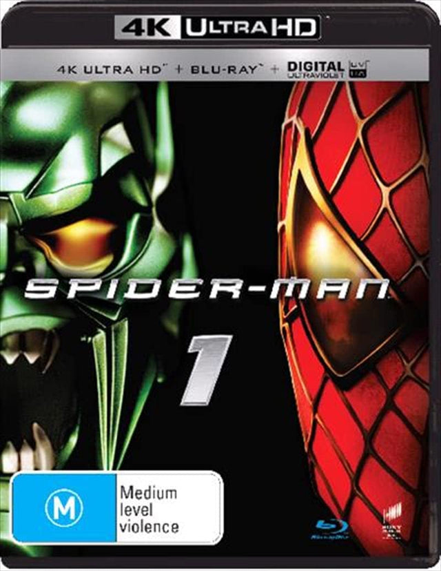 Spider - Man (2002, 4K UHD, Region Free) - New 4K UHD