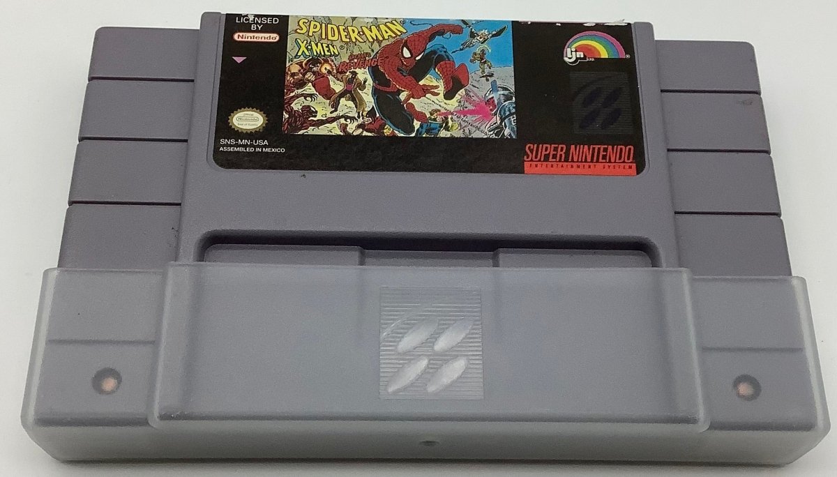 Spiderman X - Men Arcade's Revenge Super Nintendo USED - Video Games - Nintendo SNES