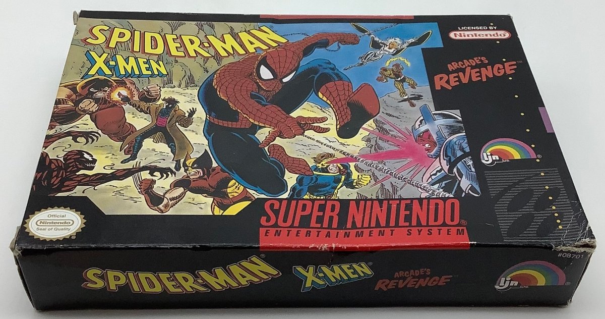Spiderman X-Men Arcade's Revenge Super Nintendo USED – Orbit DVD