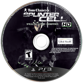 Splinter Cell Classic Trilogy HD Playstation 3 LOOSE - Video Games - Playstation 3