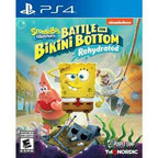 SpongeBob SquarePants Battle For Bikini Bottom Rehydrated Playstation 4 NEW - Video Games - Playstation 4