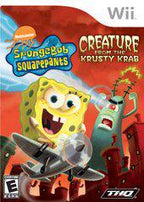 SpongeBob SquarePants Creature From Krusty Krab Nintendo Wii USED - Video Games - Nintendo Wii