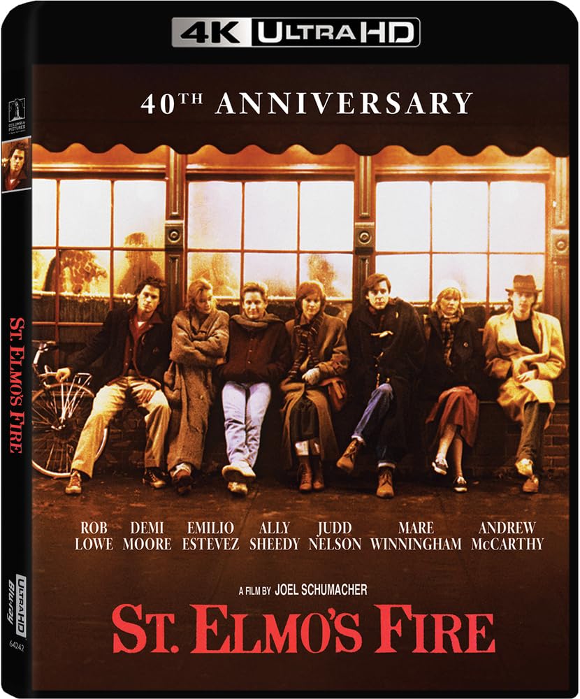 St. Elmo's Fire (4K UHD) w/SLIP - New 4K UHD