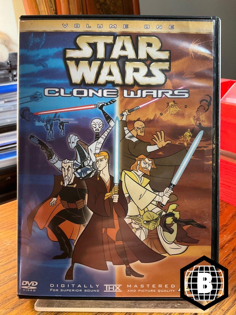 Star Wars: Clone Wars - Vol. 1 (REGION B DVD) USED