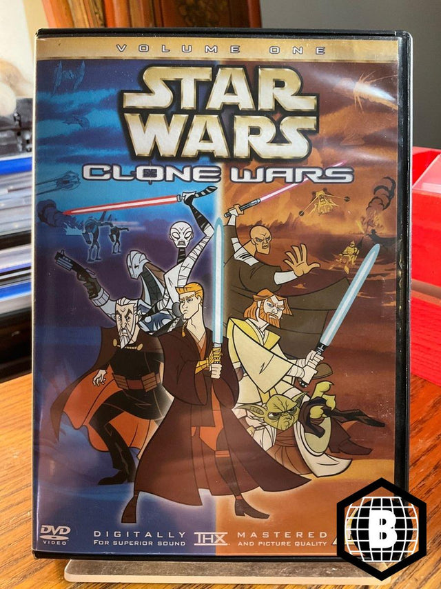Star Wars: Clone Wars - Vol. 1 (REGION B DVD) USED