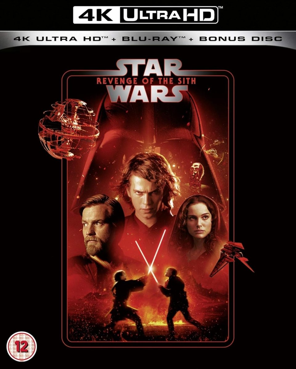 Star Wars: Revenge of the Sith (UK 4K UHD, Region Free) w/SLIP