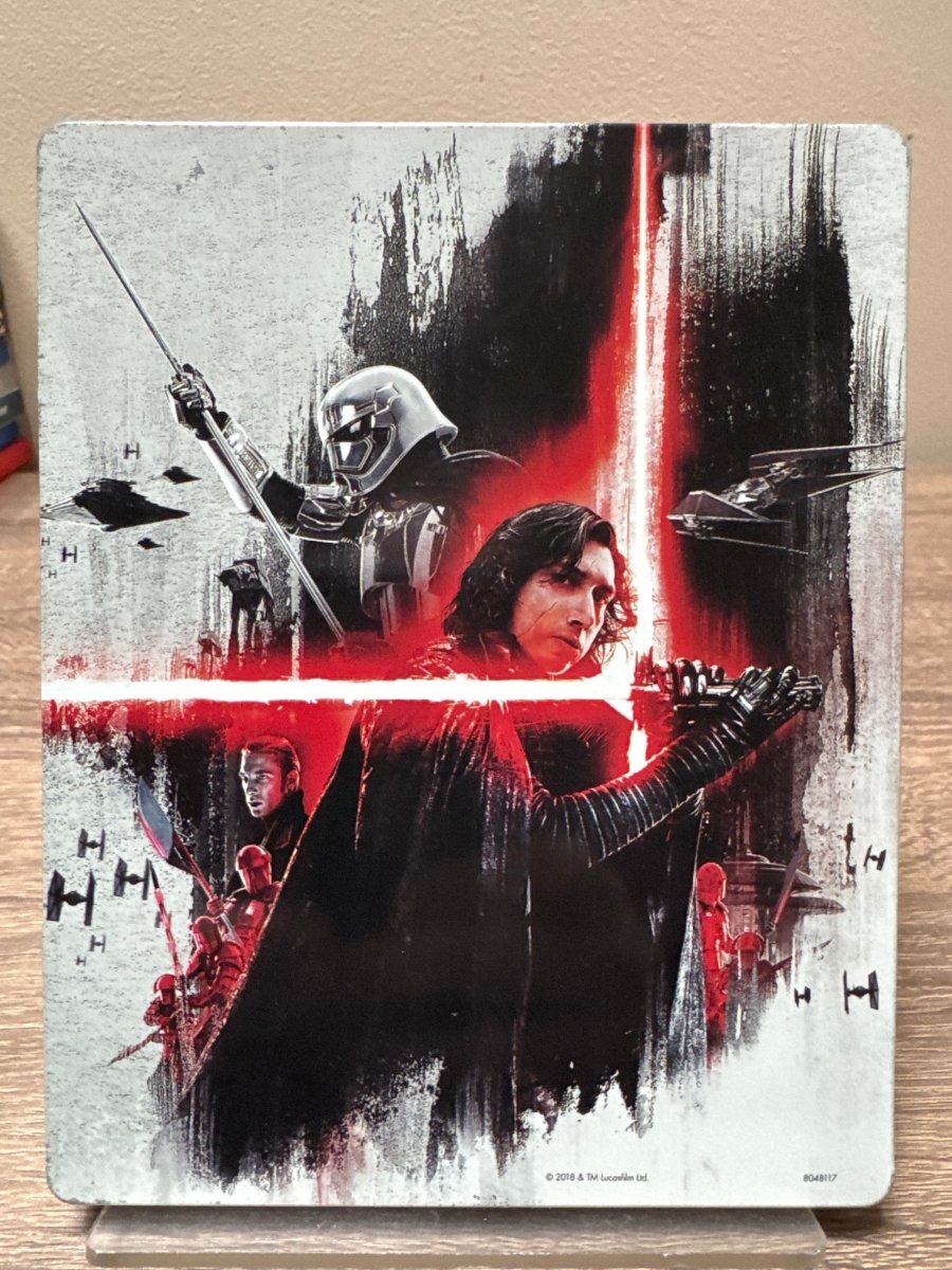 Star Wars The Last Jedi 4K UHD STEELBOOK USED