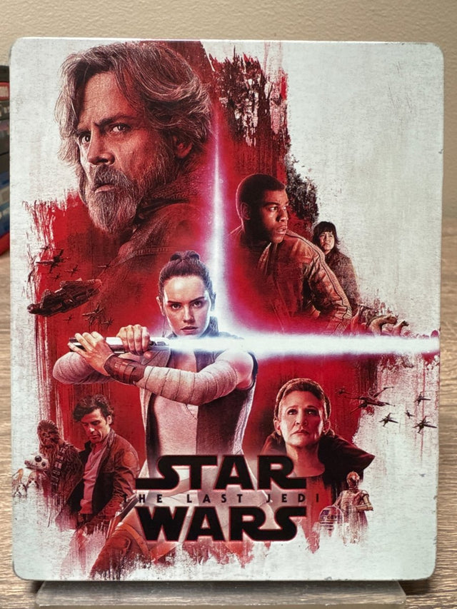 Star Wars The Last Jedi 4K UHD STEELBOOK USED - Used 4K UHD