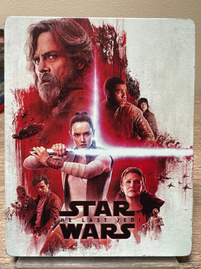 Star Wars The Last Jedi 4K UHD STEELBOOK USED
