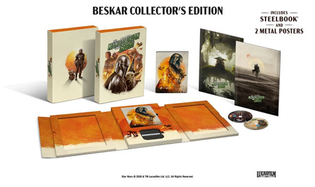 Star Wars: The Mandalorian and Grogu (4K UHD, Limited Beskar Collector's Edition, Region Free)