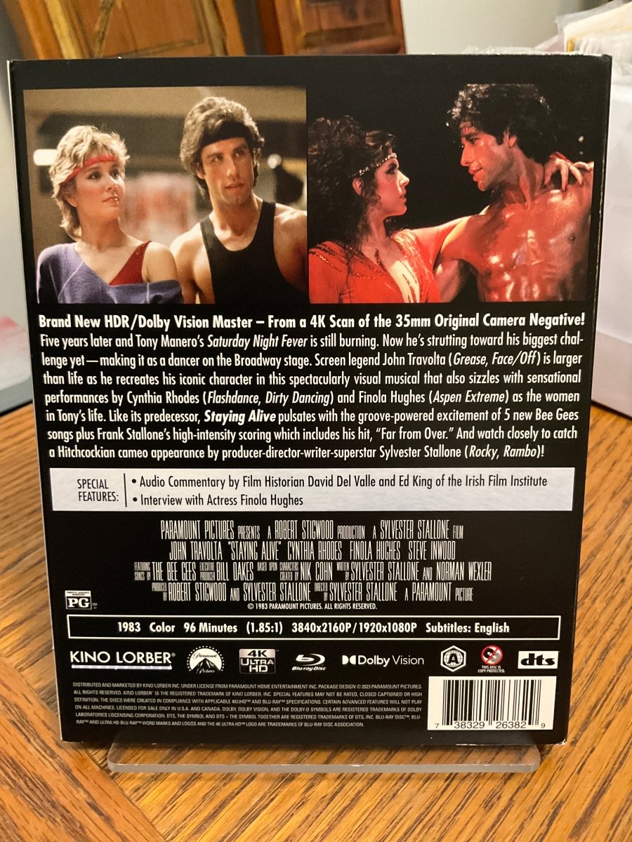 Staying Alive 4K UHD W/SLIP USED