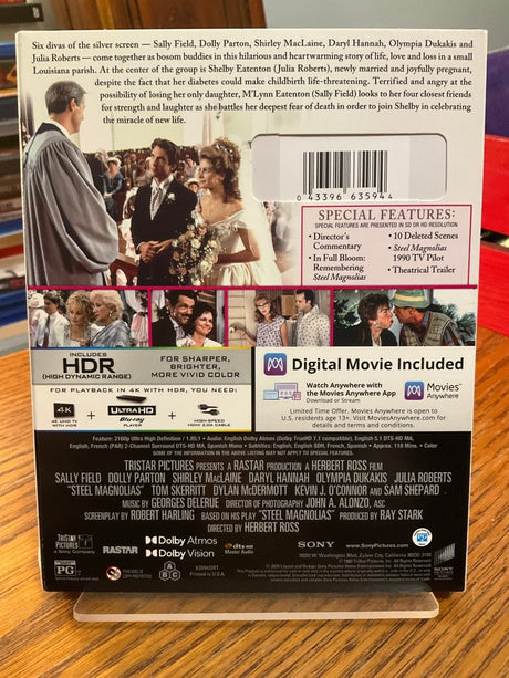 Steel Magnolias (4K UHD, 35th Anniversary Edition) w/SLIP USED