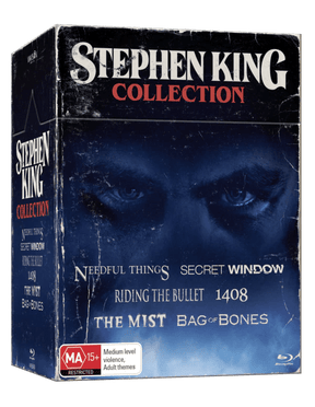 Stephen King Collection (Limited Hardbox Edition, Region Free) - New Blu - Ray