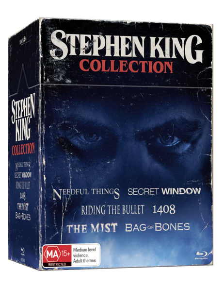 Stephen King Collection (Limited Hardbox Edition, Region Free) - New Blu - Ray
