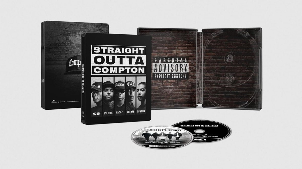 Straight Outta Compton (4K UHD, Limited Edition Steelbook) - New 4K UHD