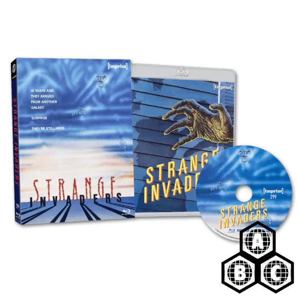 Strange Invaders (Limited Edition, Region Free) w/SLIP - New Blu - Ray