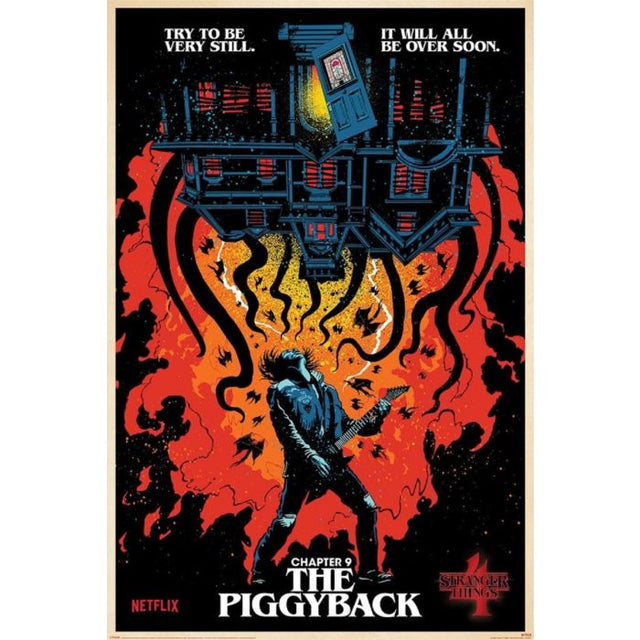 Stranger Things 4 Chapter 9 The Piggyback Poster PICKUP ONLY