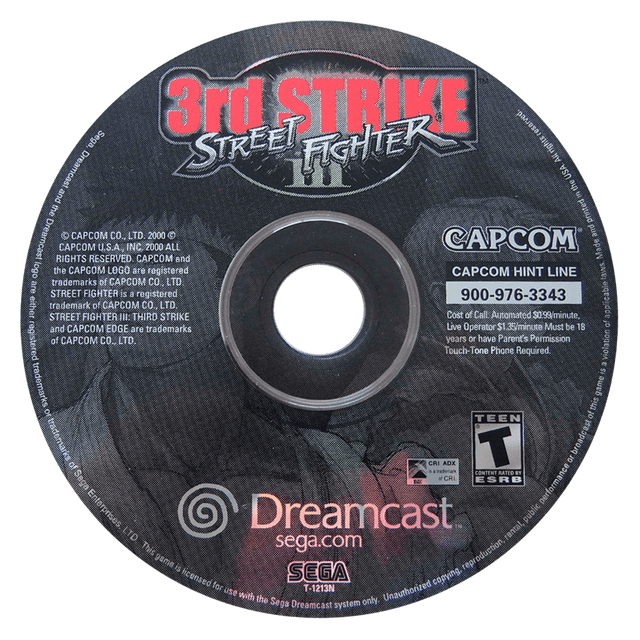 Street Fighter III 3rd Strike: Fight for the Future Sega Dreamcast LOOSE *SEE NOTE* - Video Games - Sega Dreamcast