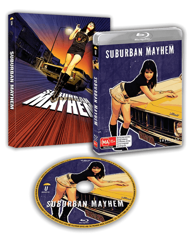 Suburban Mayhem (Region Free) w/SLIP - New Blu - Ray