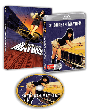 Suburban Mayhem (Region Free) w/SLIP - New Blu - Ray