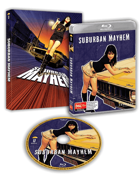 Suburban Mayhem (Region Free) w/SLIP - New Blu - Ray