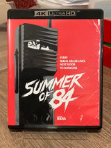 Summer of 84 [4K Ultra HD/Blu-ray] W/SLIP AND HARD COVER USED