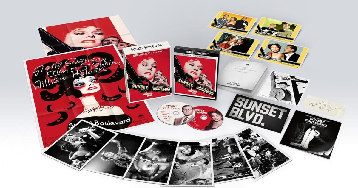 Sunset Boulevard (4K UHD, Limited Collector's Edition, Region Free/B) - New 4K UHD