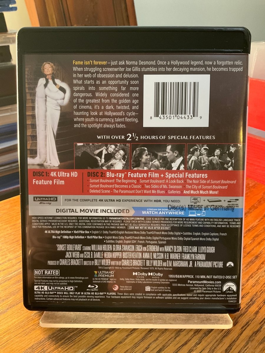 Sunset Boulevard (4K UHD) USED