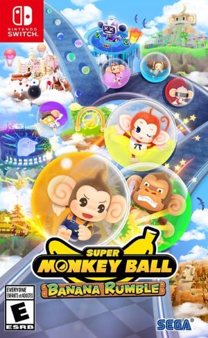Super Monkey Ball: Banana Rumble Nintendo Switch USED - Video Games - Nintendo Switch