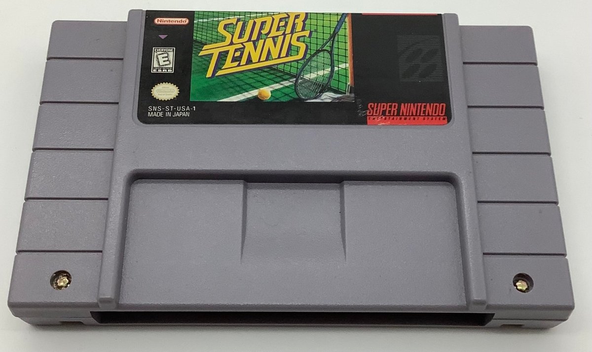 Super Tennis Super Nintendo USED - Video Games - Nintendo SNES