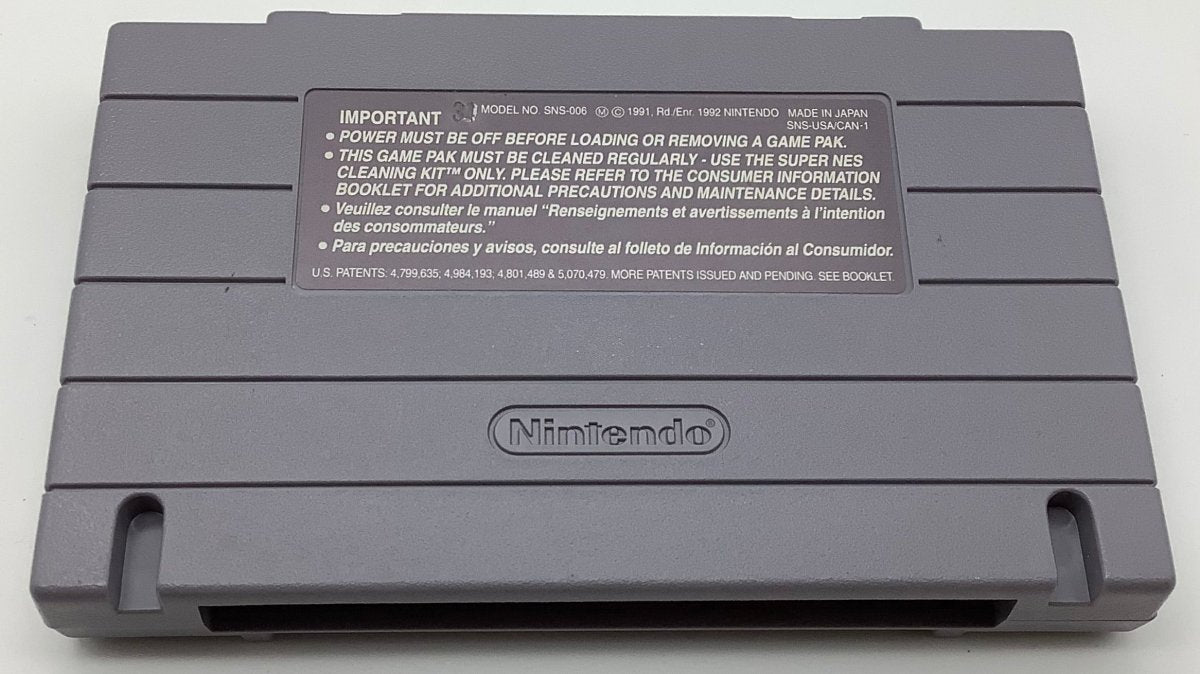 Super Tennis Super Nintendo USED - Video Games - Nintendo SNES