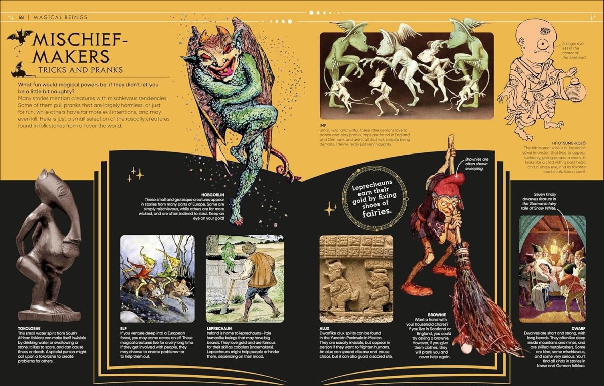 Supernatural Creatures: Mythical and Sacred Creatures from Around the World - Books