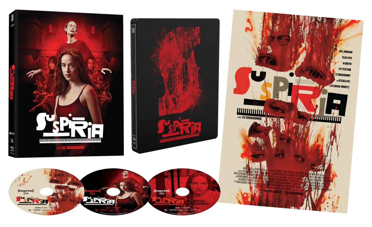 Suspiria (2018) (4K UHD, Imprint Limited Edition Hardbox + Steelbook, Region Free)