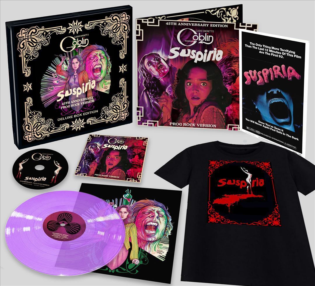 Suspiria (Prog Rock Version, Deluxe Edition, Vinyl OST) - Music