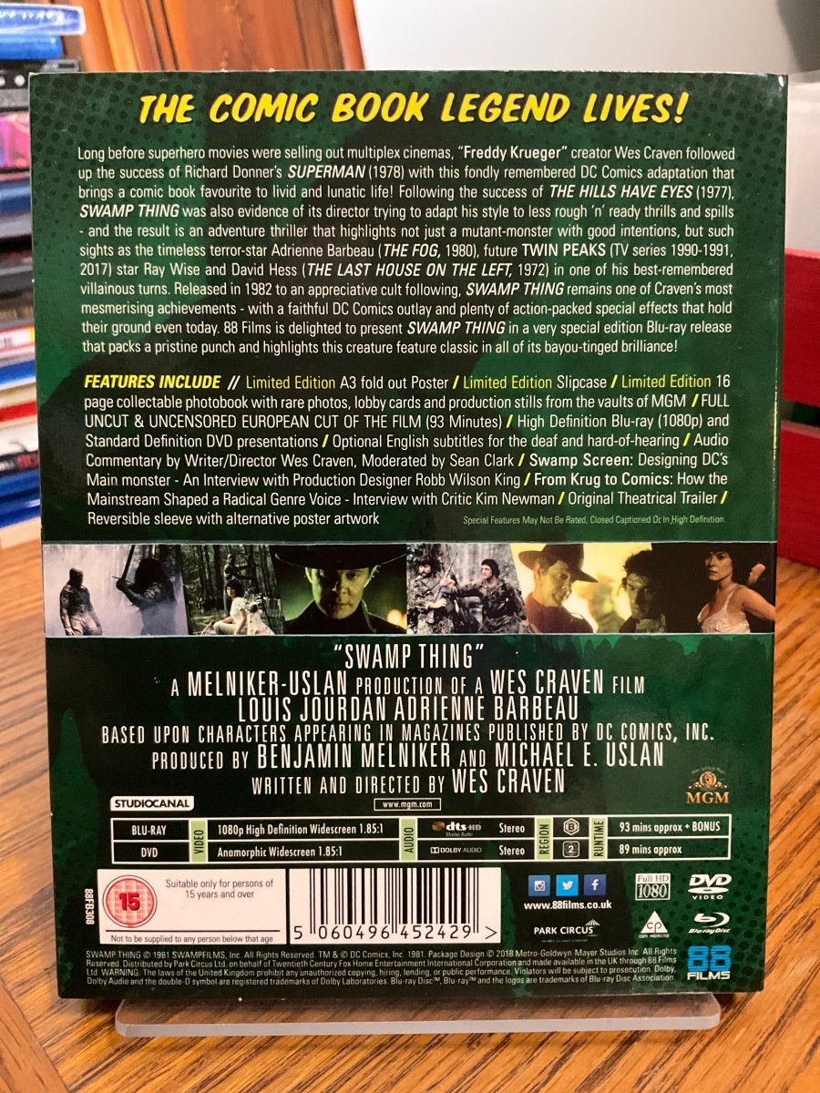 Swamp Thing (REGION B) w/SLIP USED