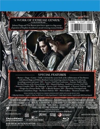 Sweeney Todd: the Demon Barber of Fleet Street USED