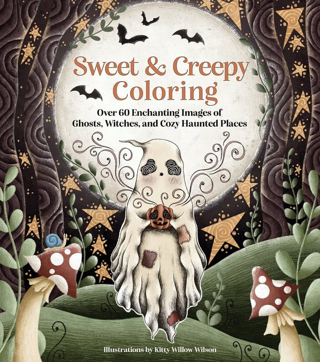 Sweet & Creepy Coloring Book - Books