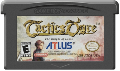 Tactics Ogre: The Knight of Lodis Gameboy Advance LOOSE - Video Games - Nintendo GBA