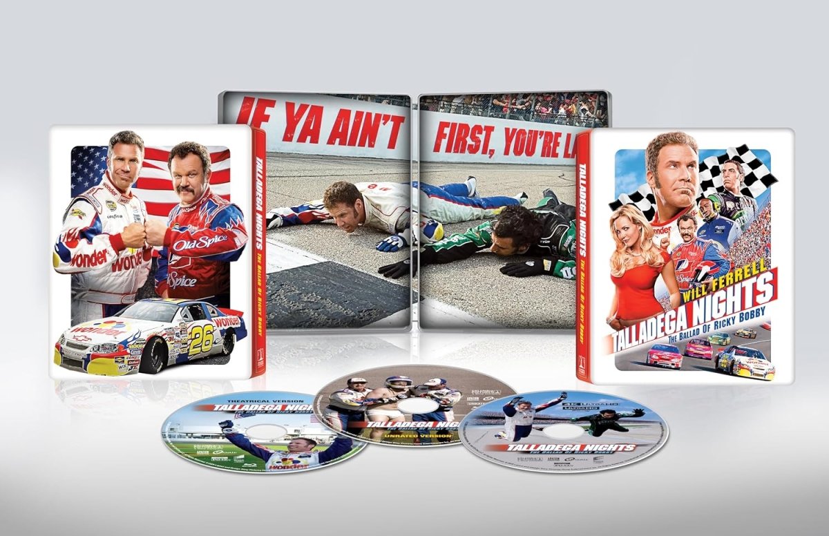Talladega Nights: The Ballad of Ricky Bobby (4K UHD, LE Steelbook)