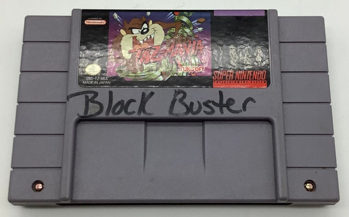 Taz - Mania [NO MANUAL] Super Nintendo USED - Video Games - Nintendo SNES