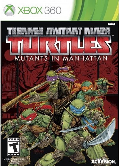 Teenage Mutant Ninja Turtles Mutants in Manhattan XBOX 360 USED - Video Games - XBOX 360