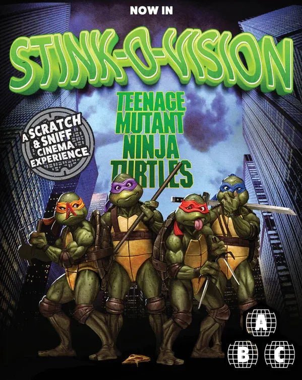 Teenage Mutant Ninja Turtles (Stink-O-Vision Version, Region Free) USED